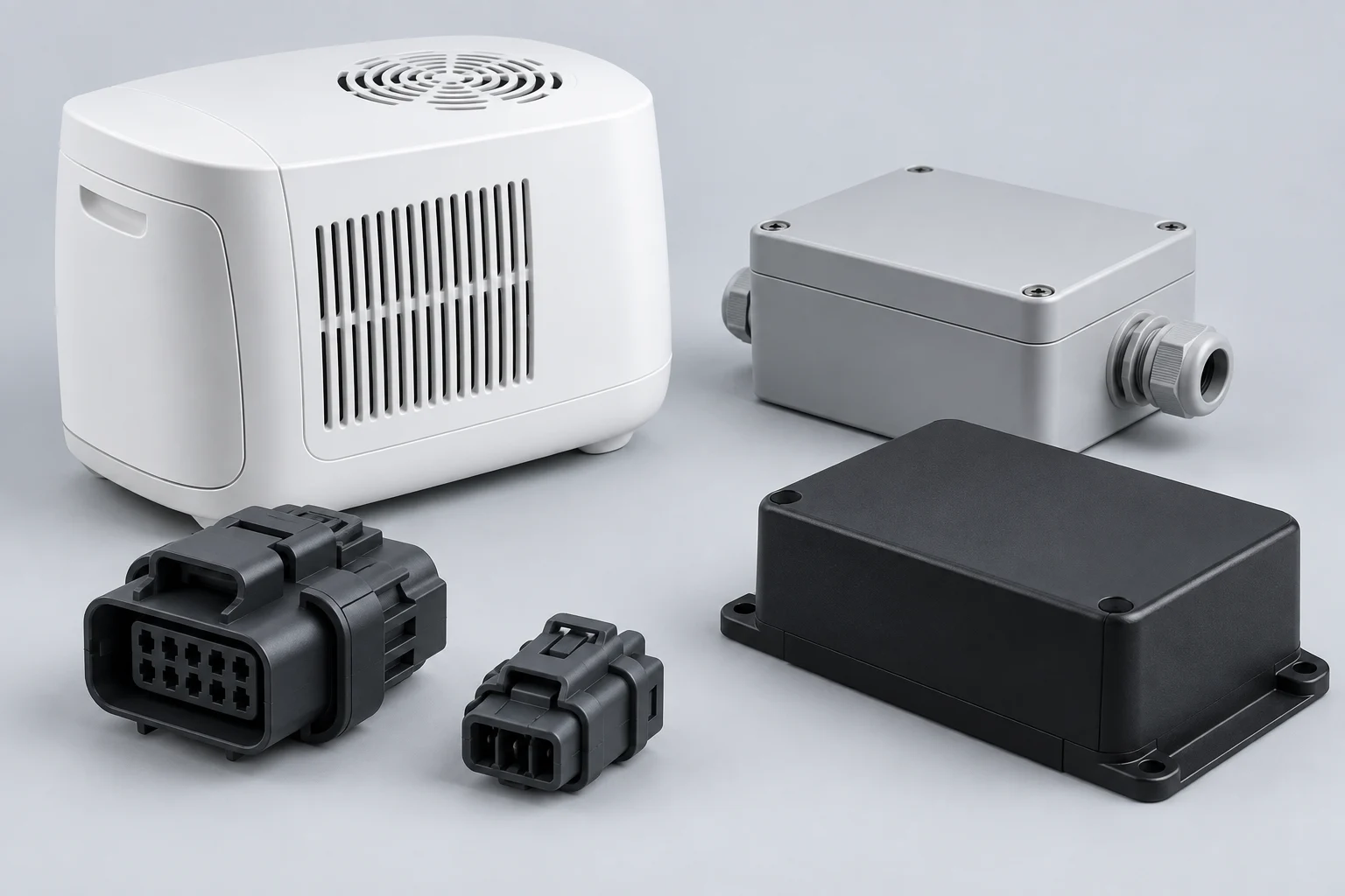 Electrical housings and precision components